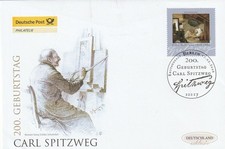 ALLEMAGNE  FDC CARL SPITZWEG 7.2.2008 ETAT EXCELLENT