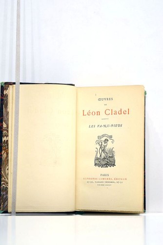 Livre ancien cladel oeuvres - cladel,
