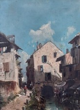 Belle Peinture d' Albert