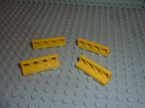 Barriere lego yellow - x,