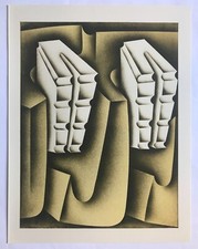 Jacques POLI, Four solaire, 1978. Lithographie originale