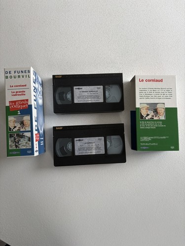 Coffret vhs bourvil louis de - bourvil, /
