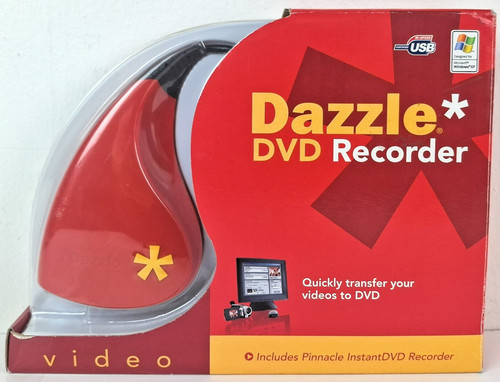 Pinnacle dazzle dvd recorder - pinnacle,