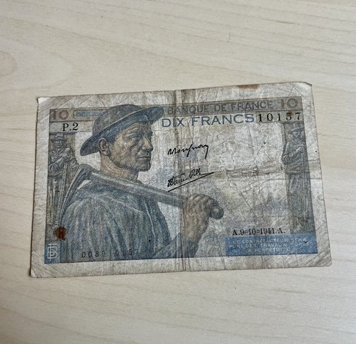 Billet francs mineur - billet,
