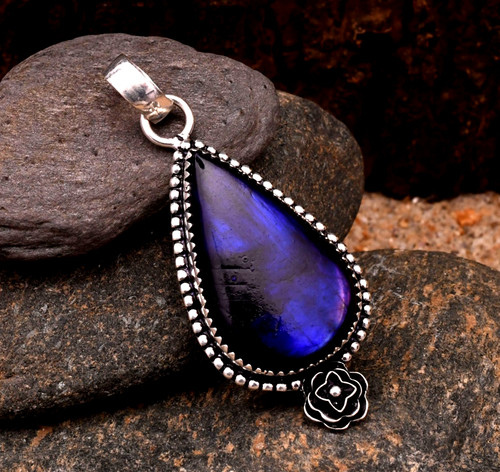 Pendentif fait main argent - pendentif,