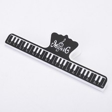 Tout Neuf Musique Feuille Pince Support for Guitare Magazines Journaux Note