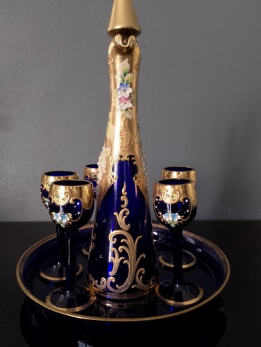 Service liqueur cristal - service,
