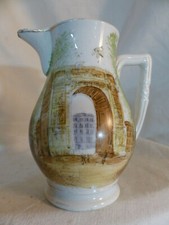 pichet ancien faience Gien