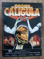 Plaquette LES ORGIES DE CALIGULA robert GLIGORV sandra VENTURINI  *