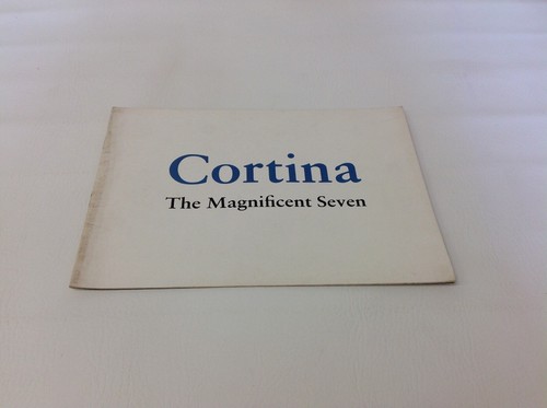 Brochure vente ford cortina - brochure,