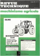 Leopard Panther Jaguar Tiger Six Revue Technique Agricole Same Etat - NEUVE POR