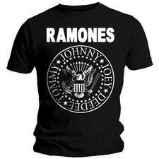 Ramones 'Seal' (Noir) T-Shirt