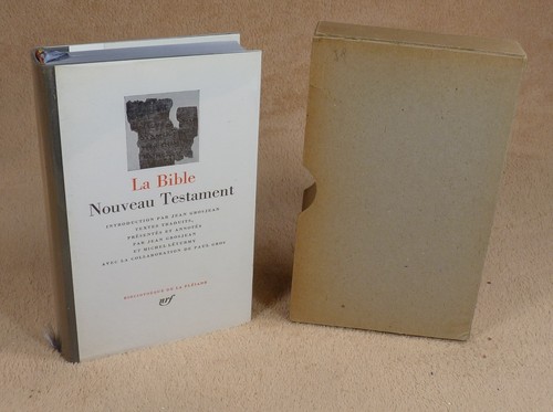 Pleiade la bible nouveau - la,