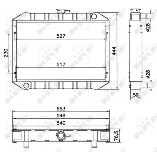 Radiateur refroidissement - radiateur, de
