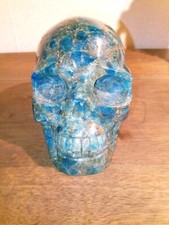 Crâne de cristal en apatite