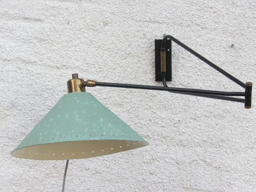 01g12 ancienne lampe potence - 01g12,