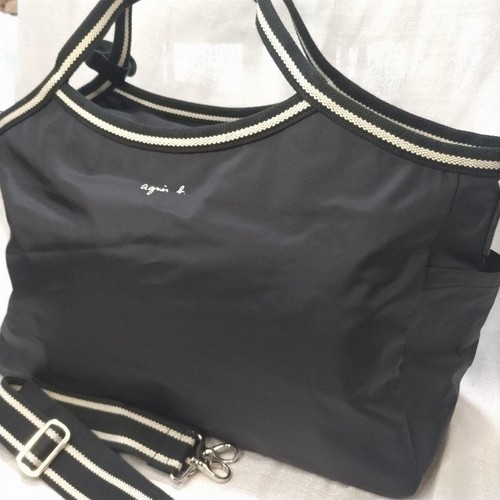 Agnes voyage tote bag black - voyage,