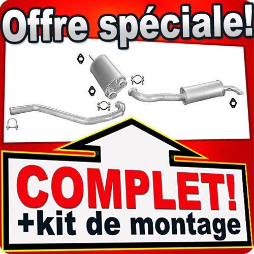 Ligne pot échappement pour - ligne,