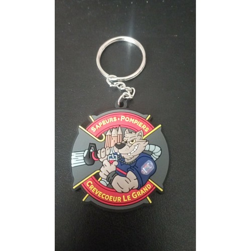 Porte cle pompiers creve - porte,