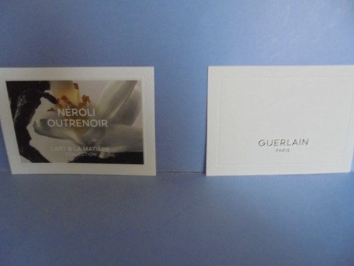 Guerlain carte publicitaire - -,