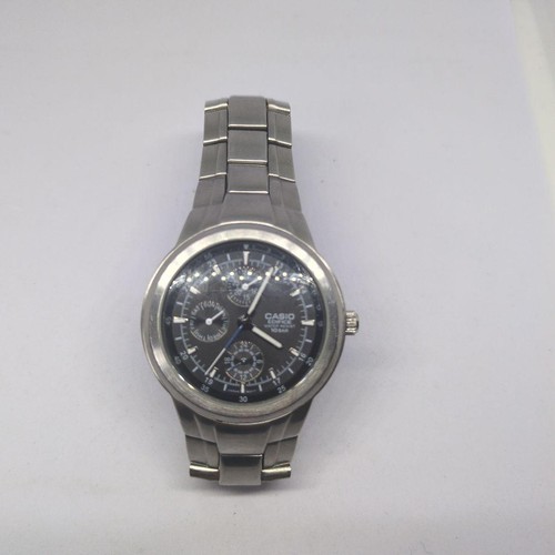 Casio edifice cadran noir - edifice,