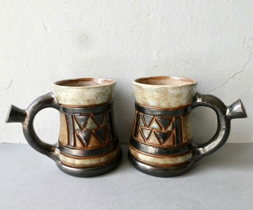 Mugs grès décor - 2,