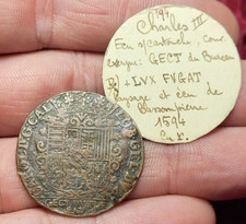 #22-90 ~ LORRAINE - CHARLES III LE GRAND DUC Chambre des comptes 1594 - F 7496