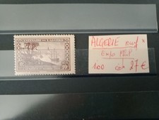 Timbre neuf * des colonies françaises d'Algérie 