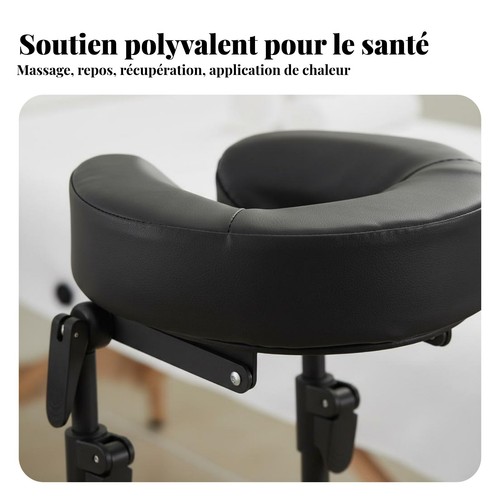 Support tête massage - support, de
