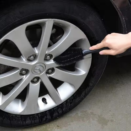 Brosse roue voiture poils - roue,