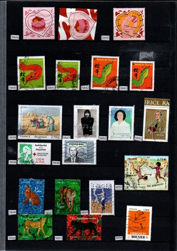 Timbres oblitérés - oblitérés, à