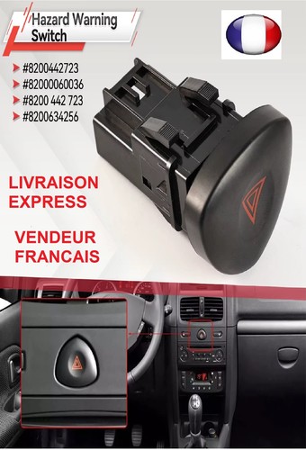 Bouton warning noire - warning,