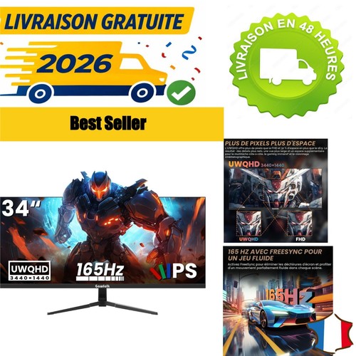 écran gamer pouces - Écran,