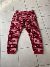 Pantalon pyjama pilou disney LOVE TO LOUNGE taille L rouge bon état