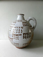 grand vase en grès émaillé, signé Joël Baudouin à Durtal, vers 1960