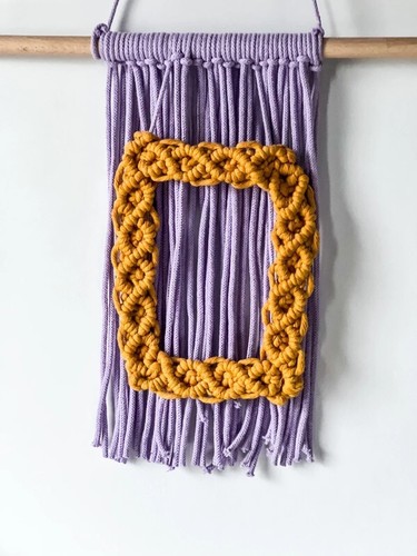 Friends cadre macramé - friends,