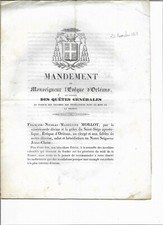 Mandement de Mgr
