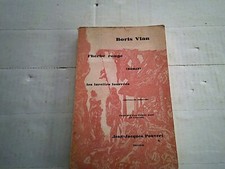 BORIS VIAN L'HERBE ROUGE ROMAN LES LURETTES FOURREES NOUVELLES ED PAUVERT 1967