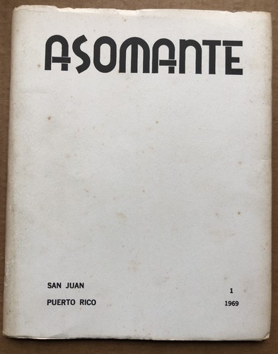 Revista asomante 1969 - revista, n.1