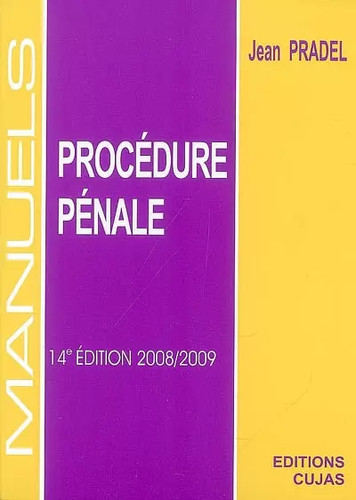 Manuel procédure pénale - manuel,