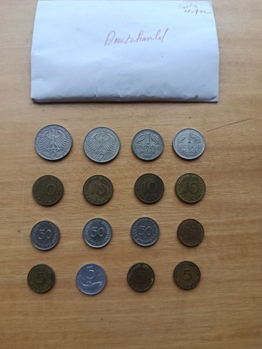 Lot pièces allemagne - pièces, d'allemagne