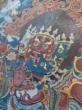 Tibetan Bouddhist Art/ Thangka /Soie, Or, Pigments Naturels/ Hayagriva/ Tamdrin 