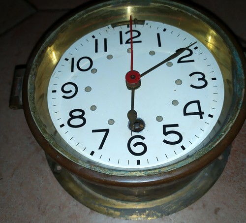 Ancien horloge pendule bord - horloge,