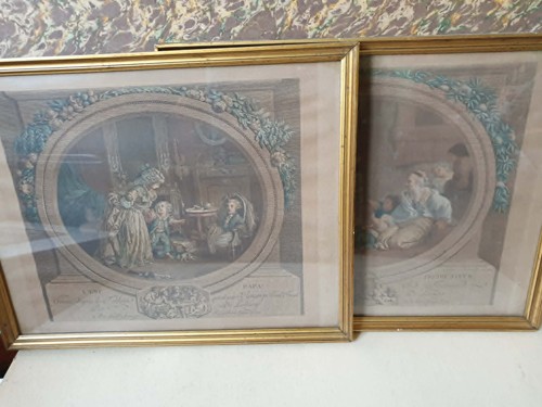 Gravure après fragonard - gravure, d'après
