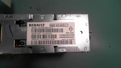 Gps renault scenic - gps, phase