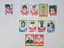 Lot 11 images PANINI FOOTBALL 83 85 86 87 Division 1 aucun double