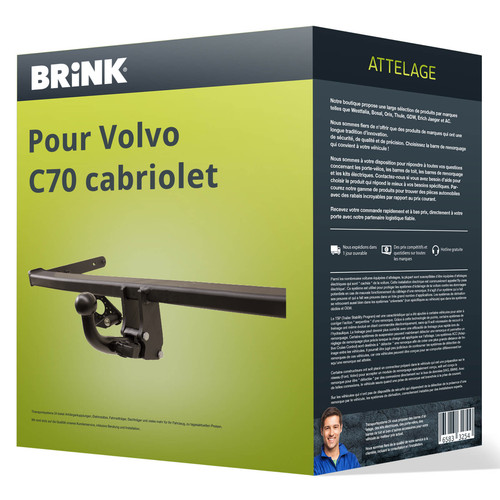 Attelage pour volvo c70 - pour,