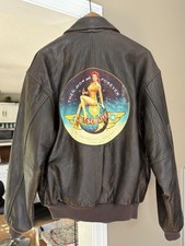 Vtg AVIREX A-2 Schlitz Beer
