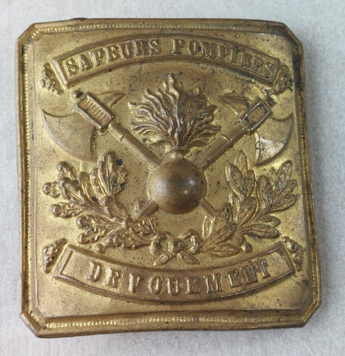 Ancienne plaque ceinturon - ancienne,