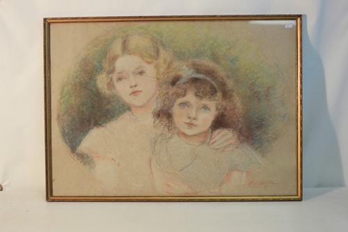Noël dorville pastel un - dorville, d'un